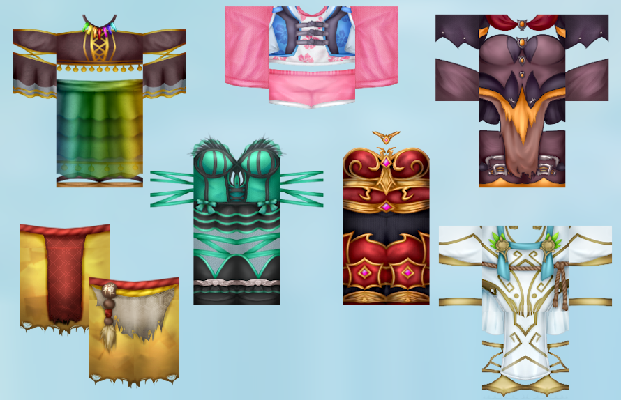 Promotional image showcasing Roblox 2D clothing