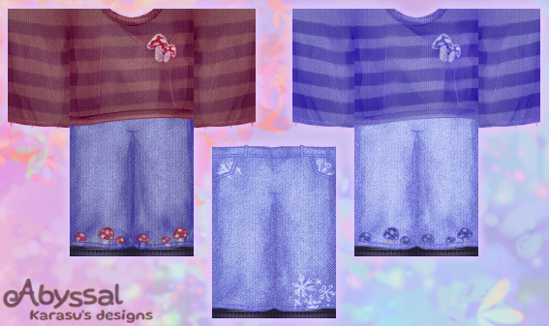 Promotional image showcasing Roblox 2D clothing