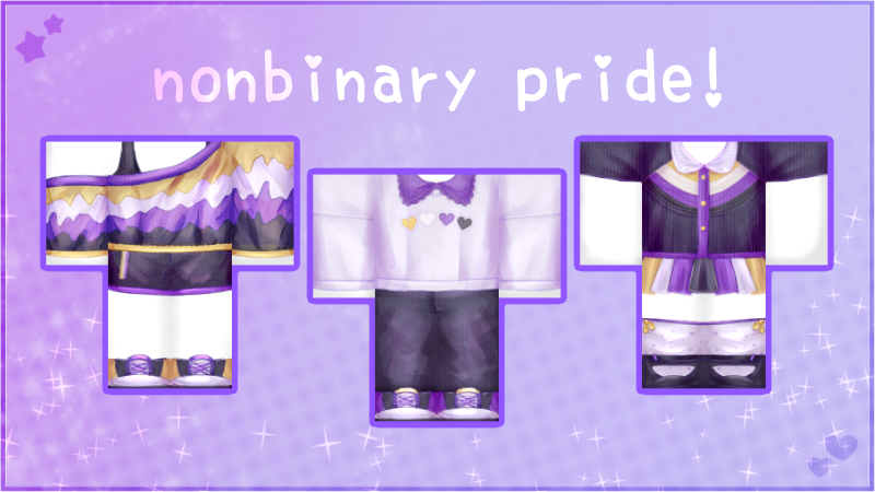 Promotional image showcasing Roblox 2D clothing