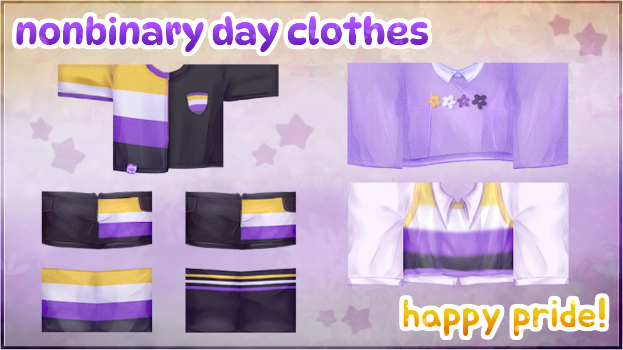 Promotional image showcasing Roblox 2D clothing